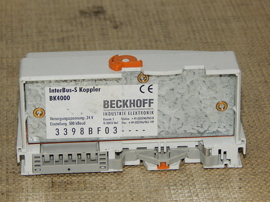 BECKHOFF BK4000 Interbus-S Koppler / Coupler  USED