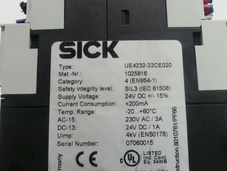 Sick UE4232-22CE020