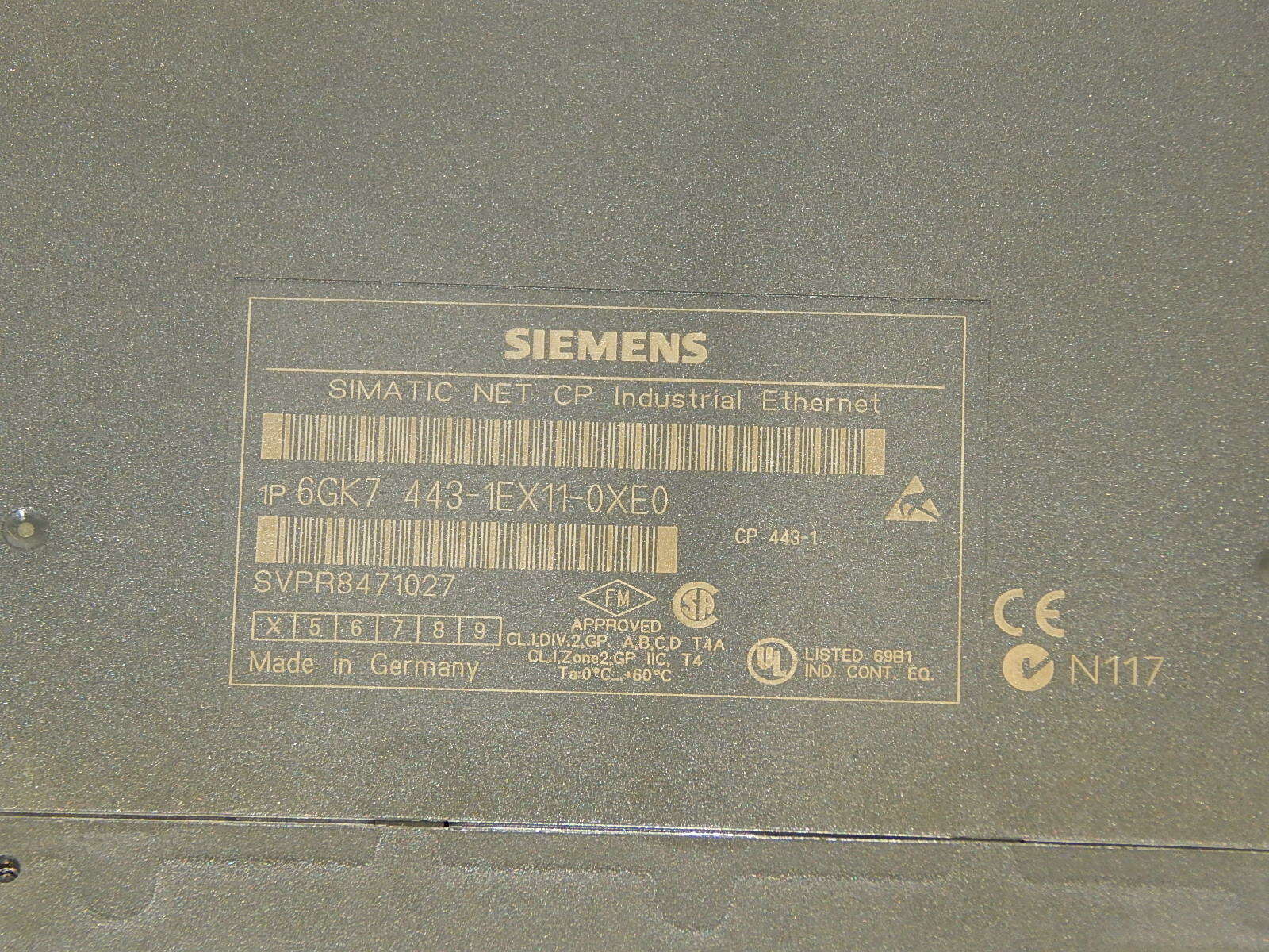  Siemens Simatic S7 NET CP  6GK7443-1EX11-0XE0 // 6GK7 443-1EX11-0XE0 used