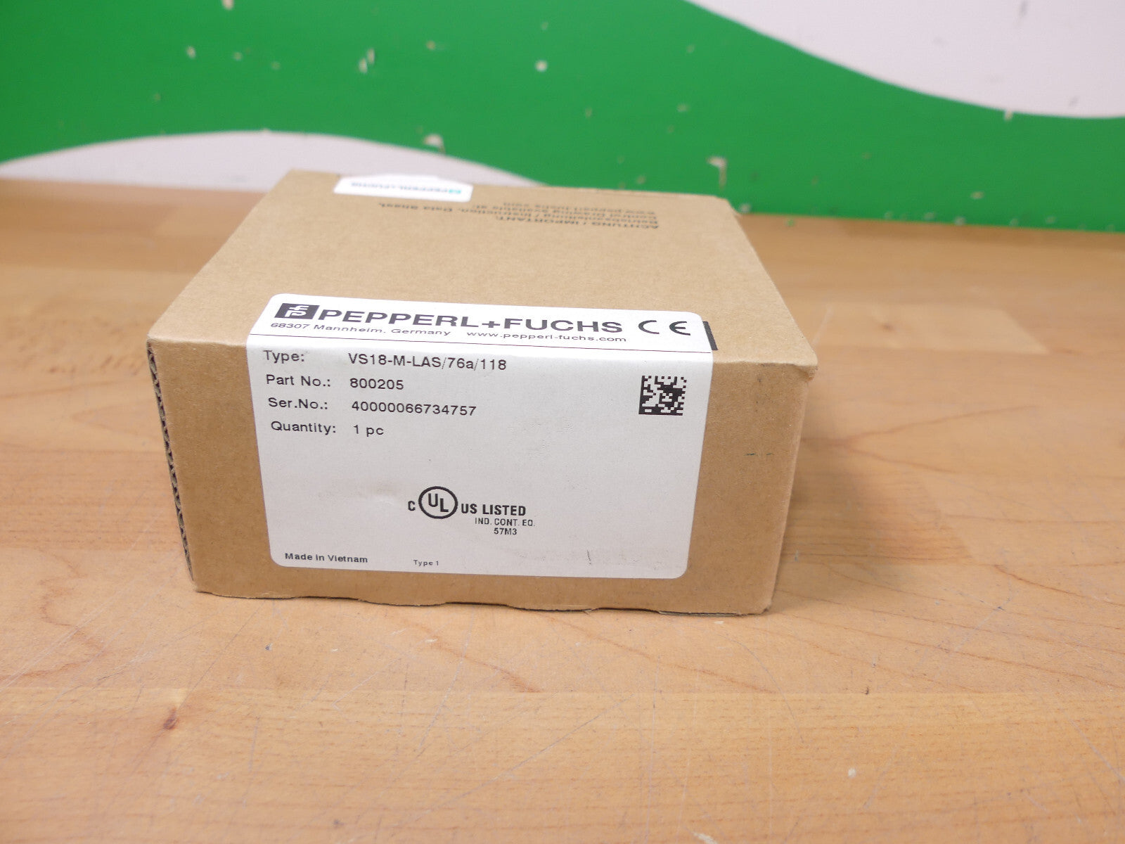 PEPPERL+FUCHS VS18-M-LAS/76a/118