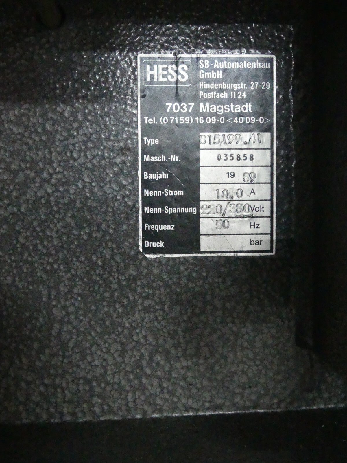 HESS Opal 115