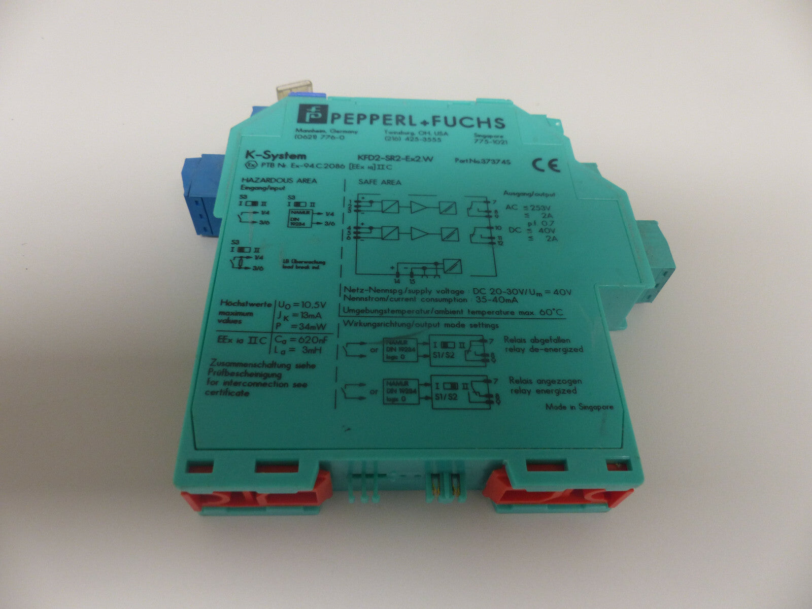 Pepperle + Fuchs KFD2-SR2-Ex2.W, 37374S