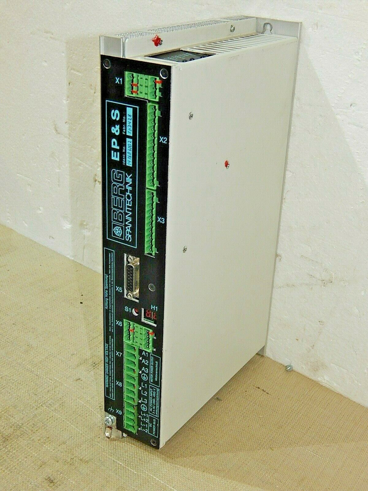 Berg Spanntechnik Elektronische Programmiebares Spannsystem EP&S 14160.6002