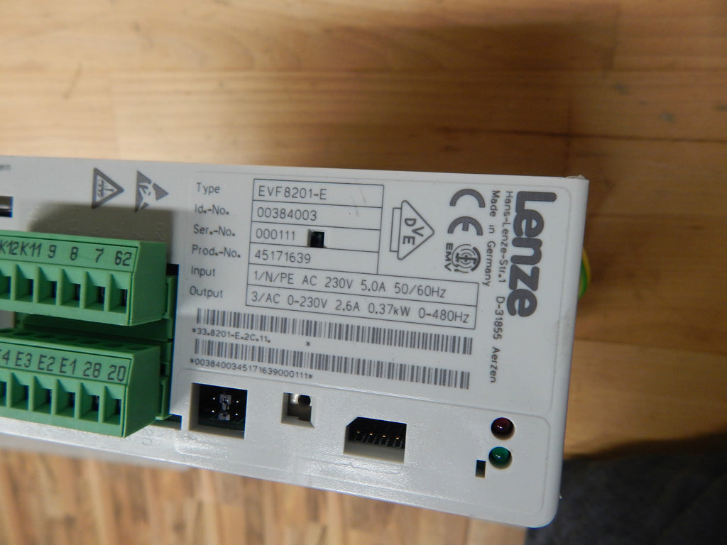 Lenze EVF8201-E 00384003  used