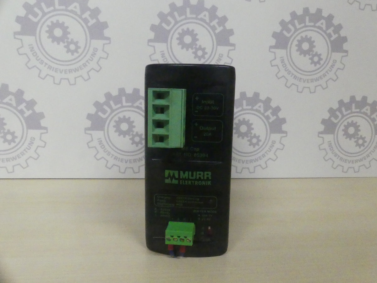 Murr Elektronik MB Cap 20/24 85394 Input: 23-30V DC 20A