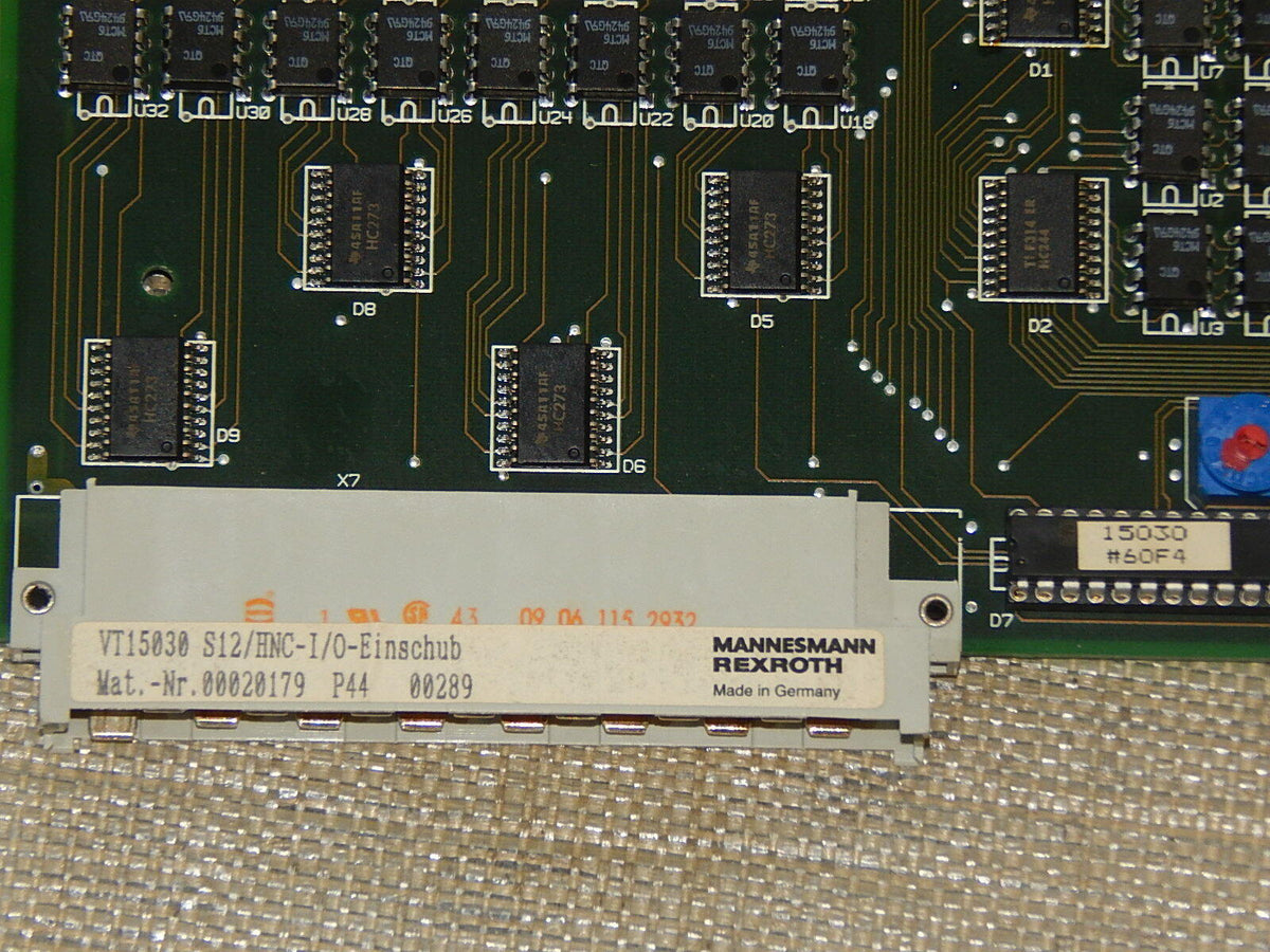 Rexroth VT15030 S12/HNC-I/0 Einschub used