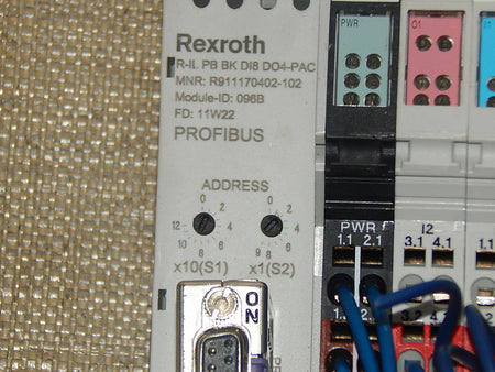 Bosch Rexroth Profibus R-IL PB BK DI8 DO4-PAC  USED