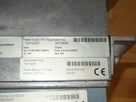 dynac vector csu00+psu004nf1n0 used