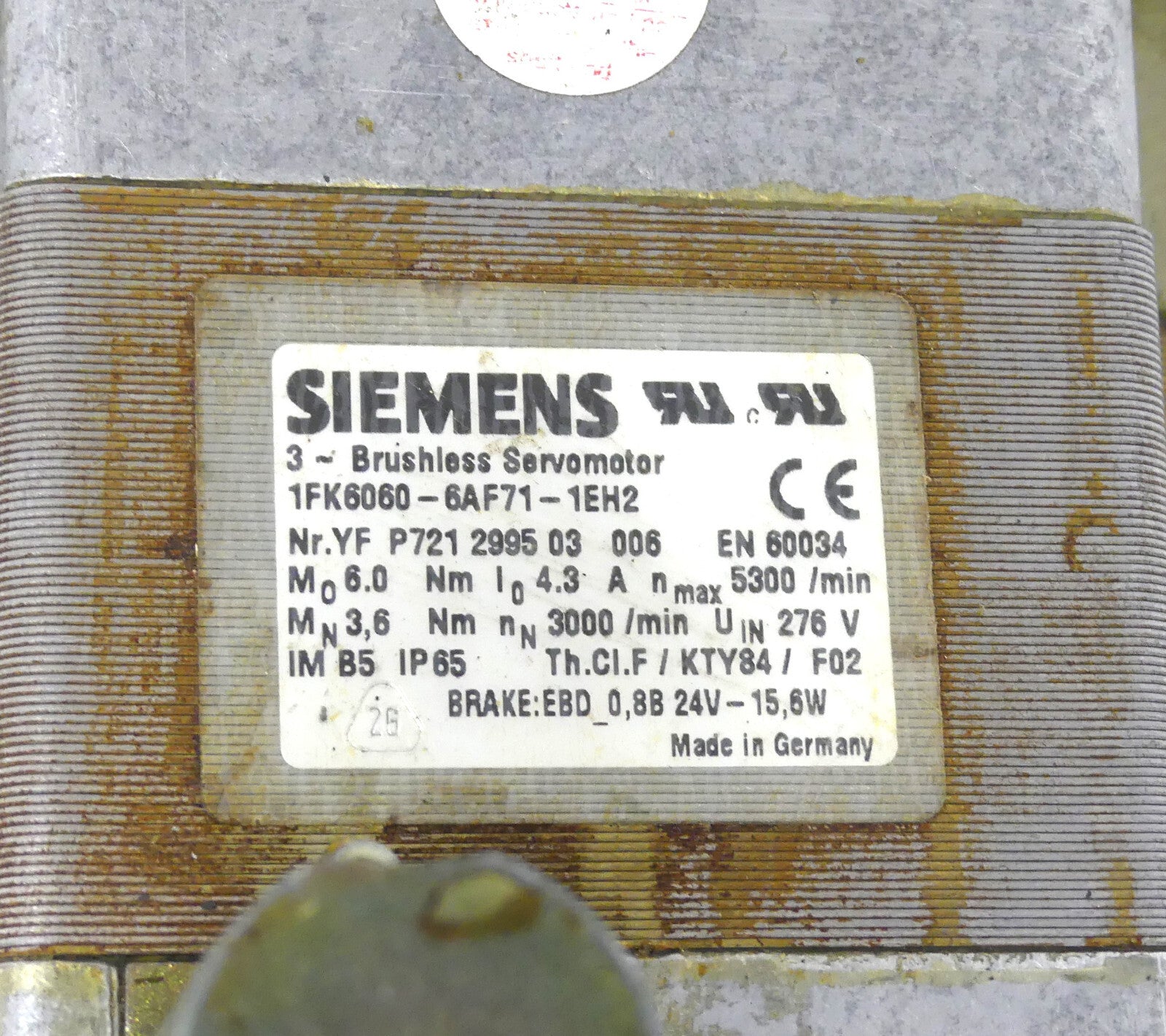 Siemens 1FK6060-6AF71-1EH2