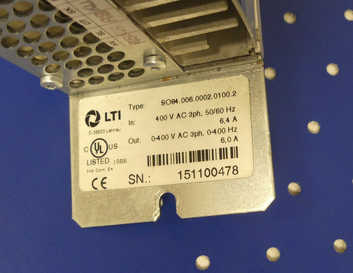 LTI Servo One SO84.006.0002.0100.2