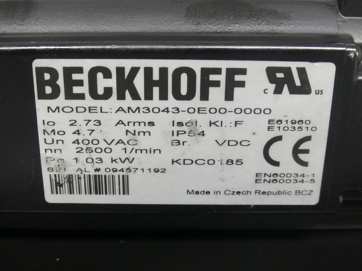 BACKHOFF AM3043-0e00-0000  AM30430e000000