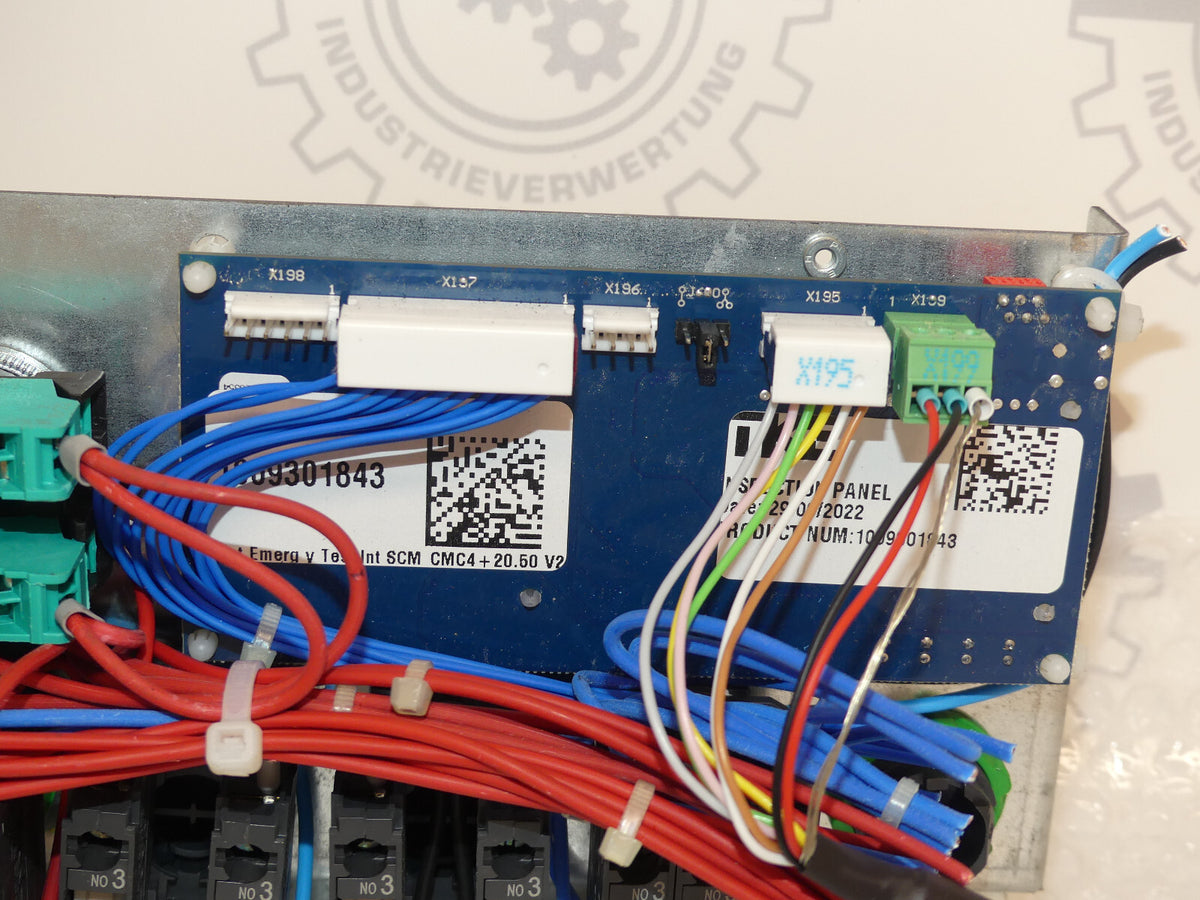 ThyssenKrupp Thyssen Bot Emerg vTest Int SCM CMC4+20.50 v2 nespection panel
