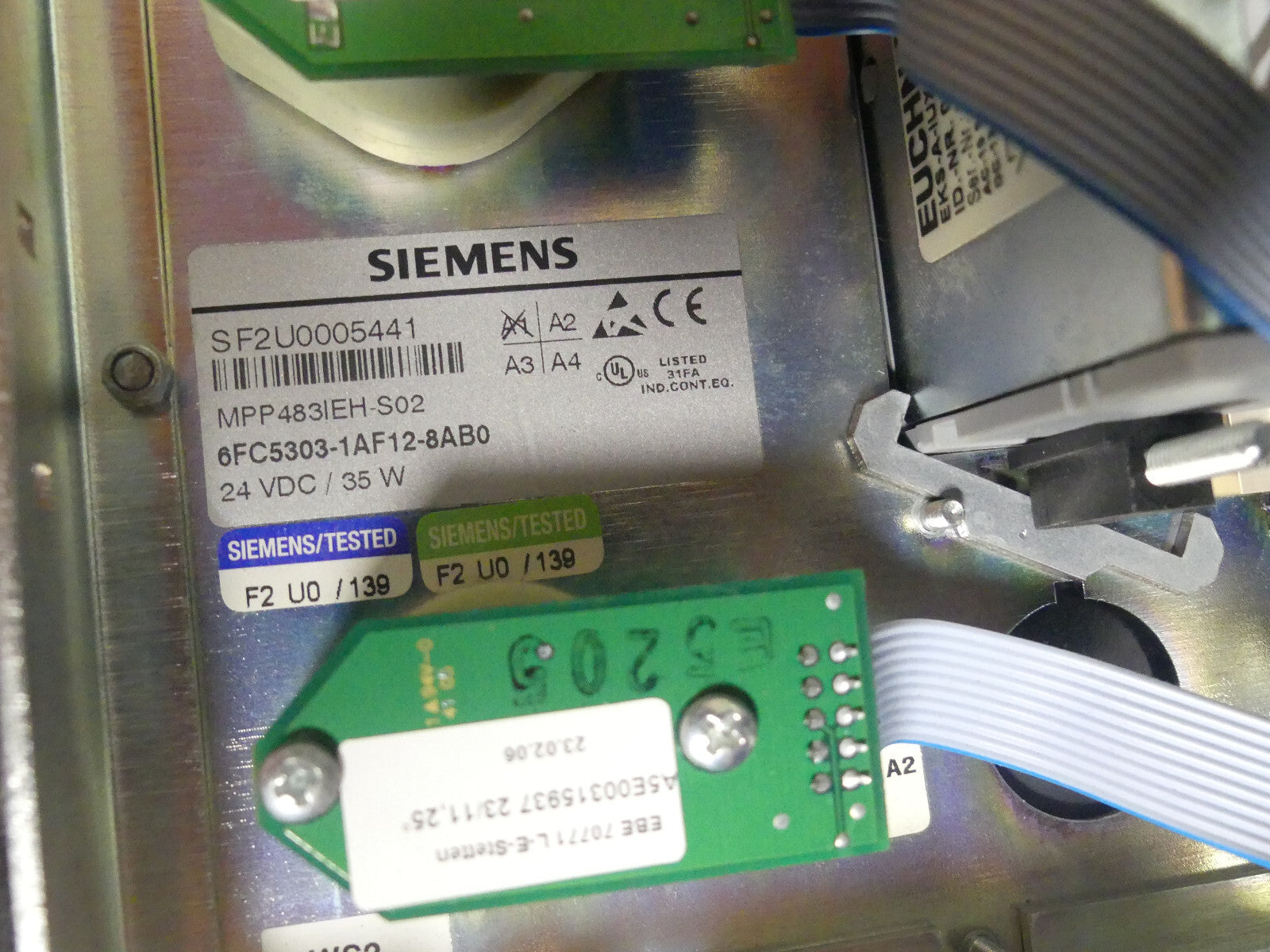 SIEMENS SINUMERIK 6FC5303-1AF12-8AB0 auf Basis 6FC5303-1AF10-8AA0
