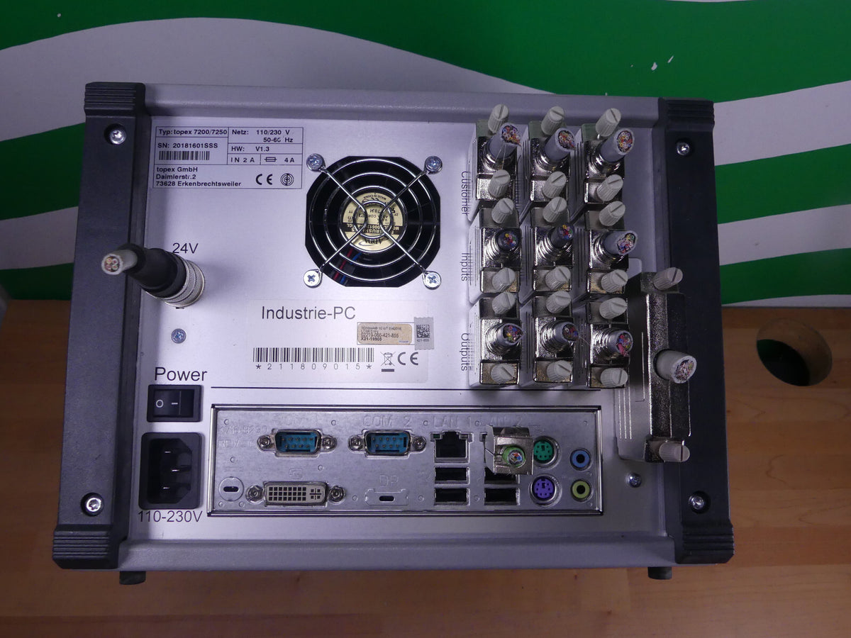 TOPEX TOP 7200/7250 Steuerung für Etikettiermaschine Industrie PC E/A HW V 1.3