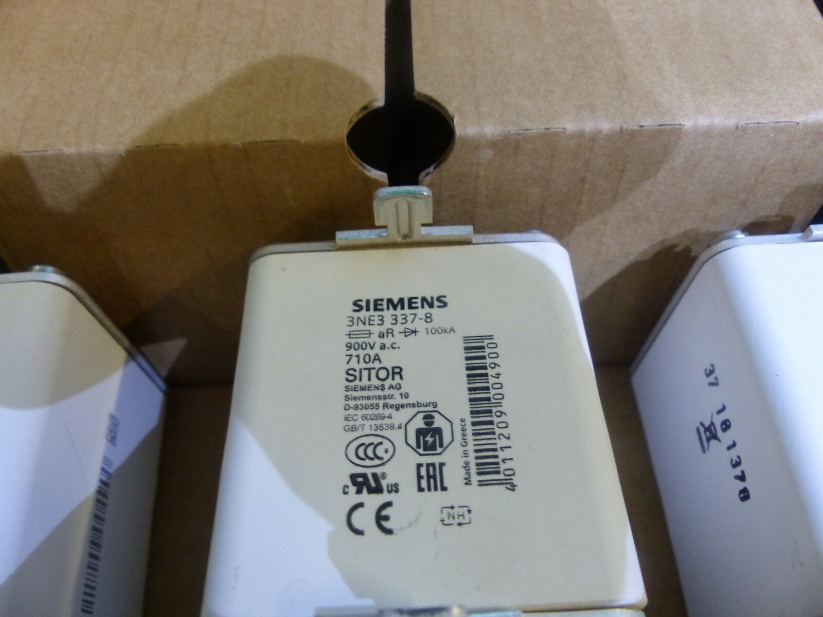 3x Siemens 3NE3 337-8 s. Bilder