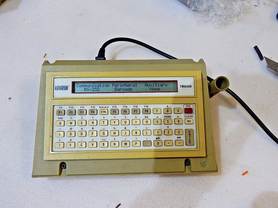 Burr Brown: TM8400 Data Entry Display / Micro Terminal.