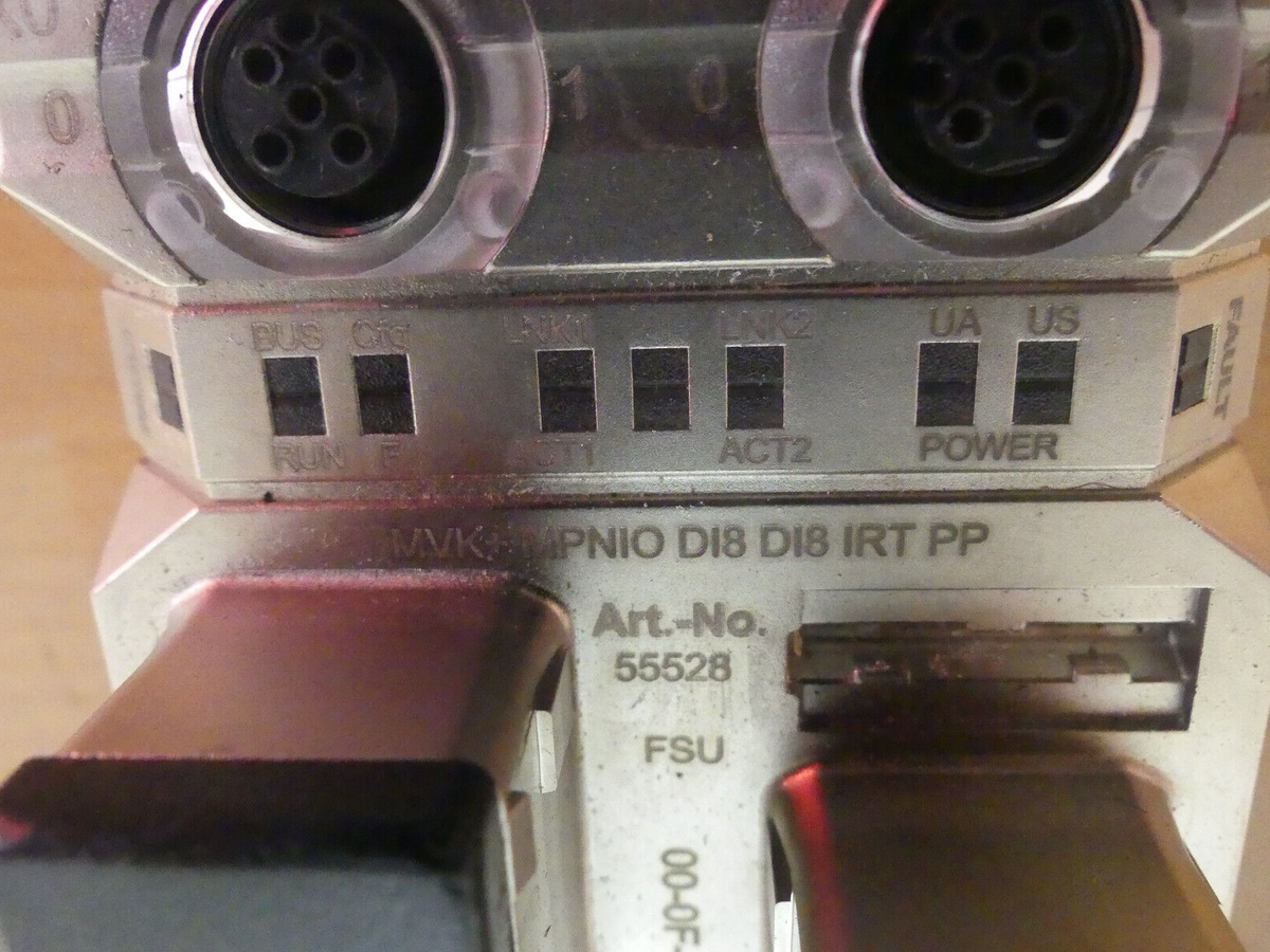 Murr Elektronik MVK+MPNIO DI8 DI8 POF IRT PP