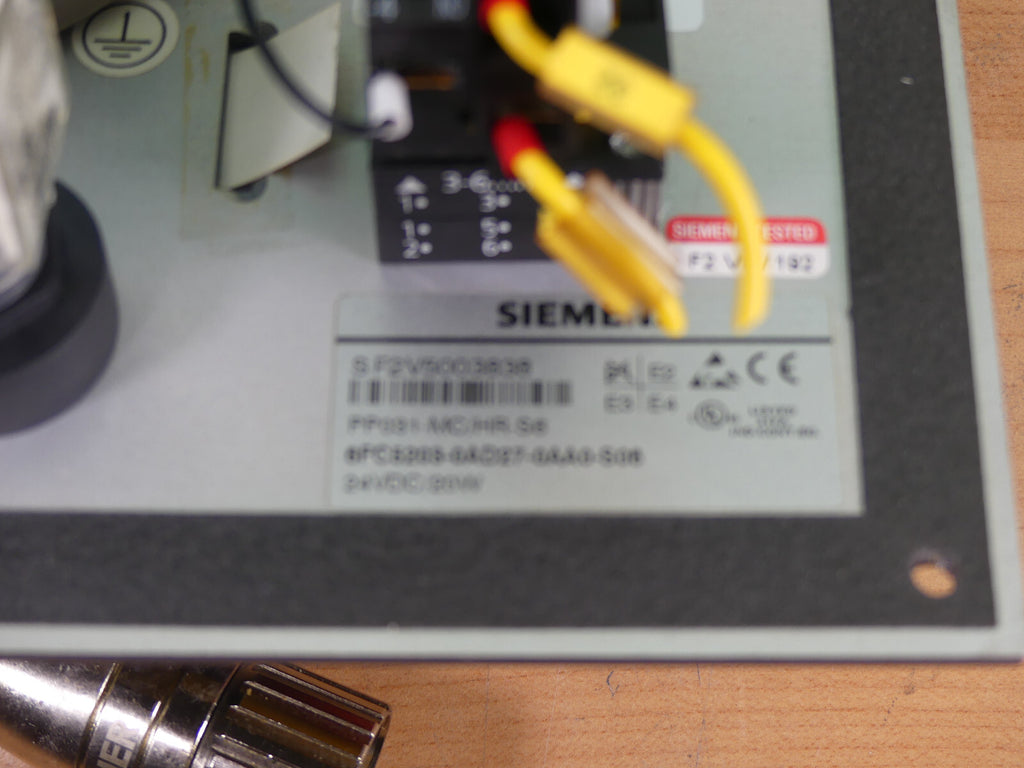 Siemens 6FC5203-0AD27-0AA0-S06   Steuertafel s.Bilder