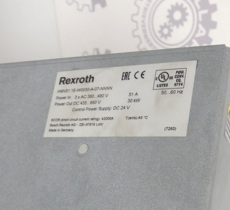 REXROTH  HMV01.1E-W0030-A-07-NNNN IndraDrive R911296724