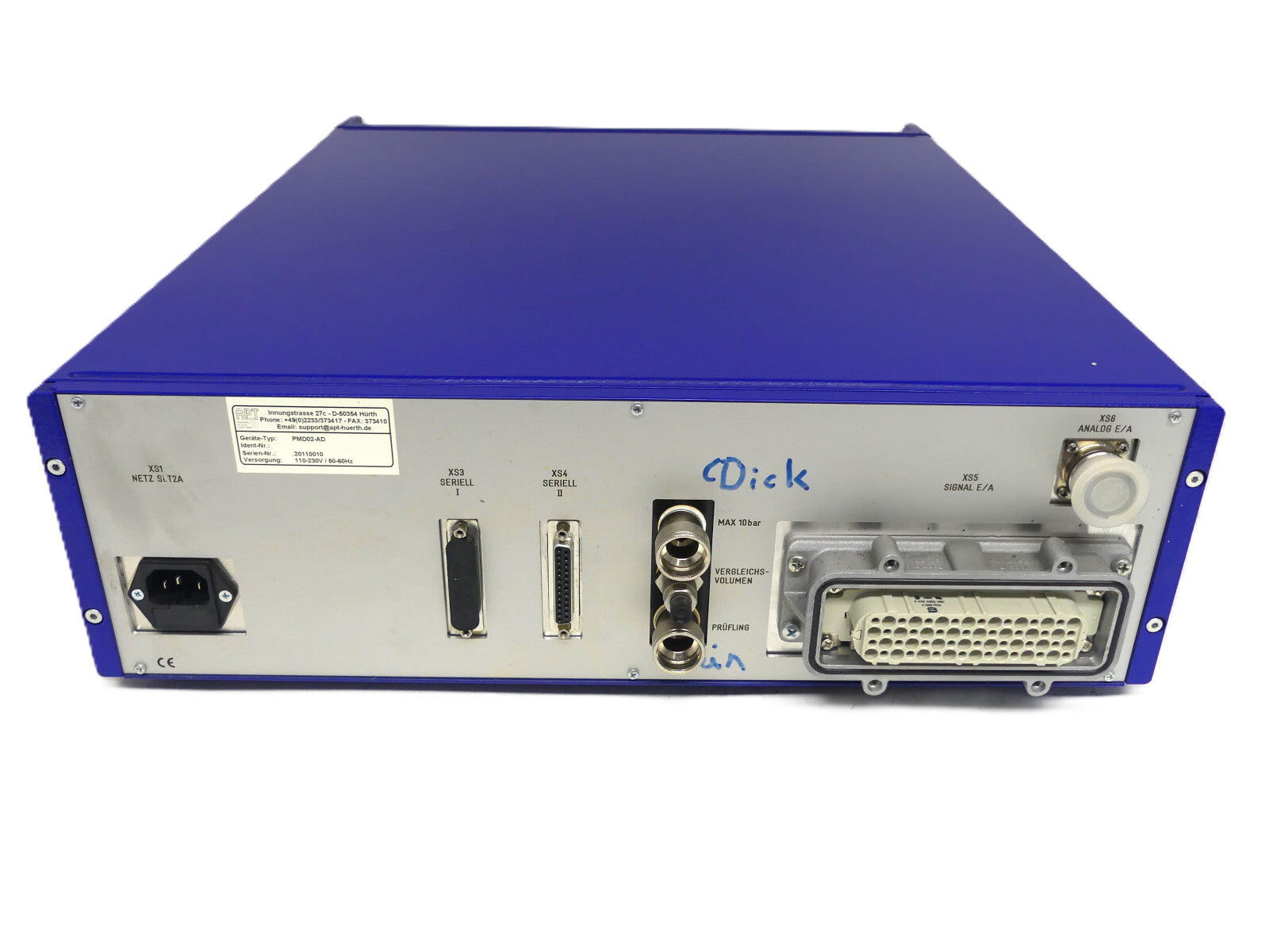 APT PMD02-AD used