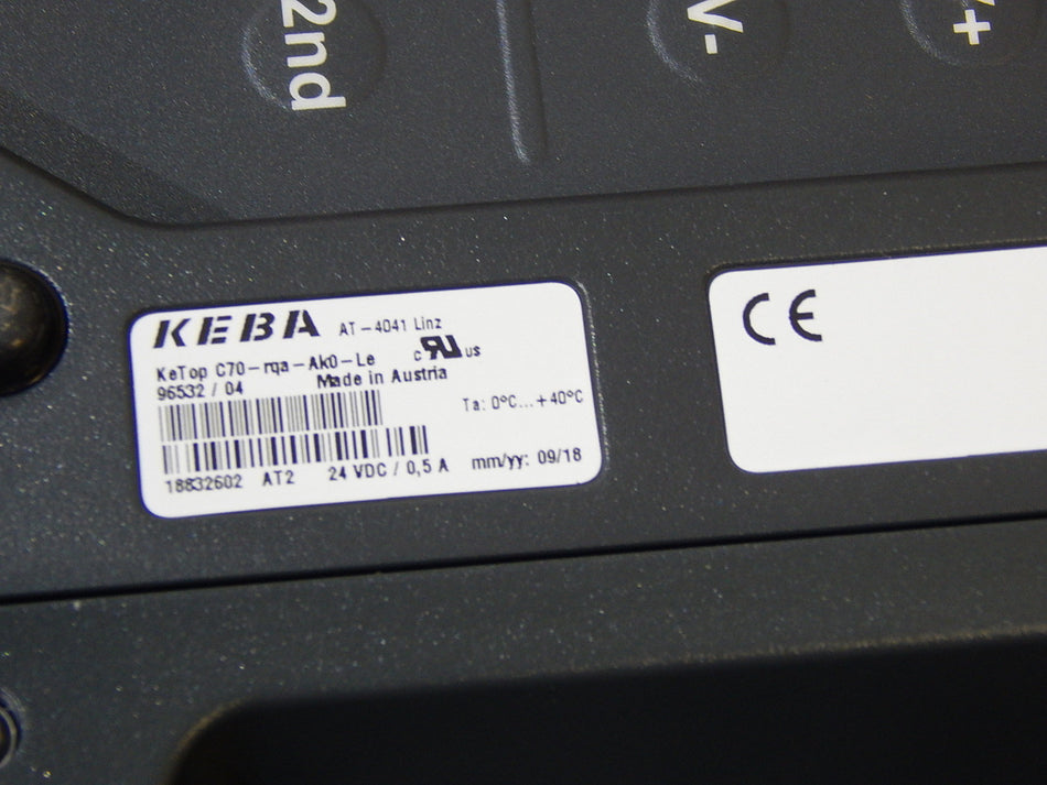 KEBA  KeTop  C70-rqa-AK0-Le 96532/04  Handterminal Panel  New