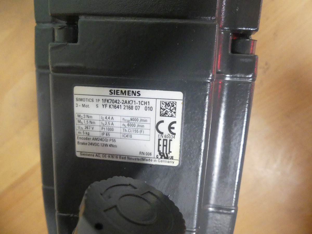 Siemens 1FK7042-2AK71-1CH1  used s.Bilder