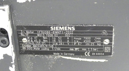 SIEMENS 1FT6086-8WH71-2EG2
