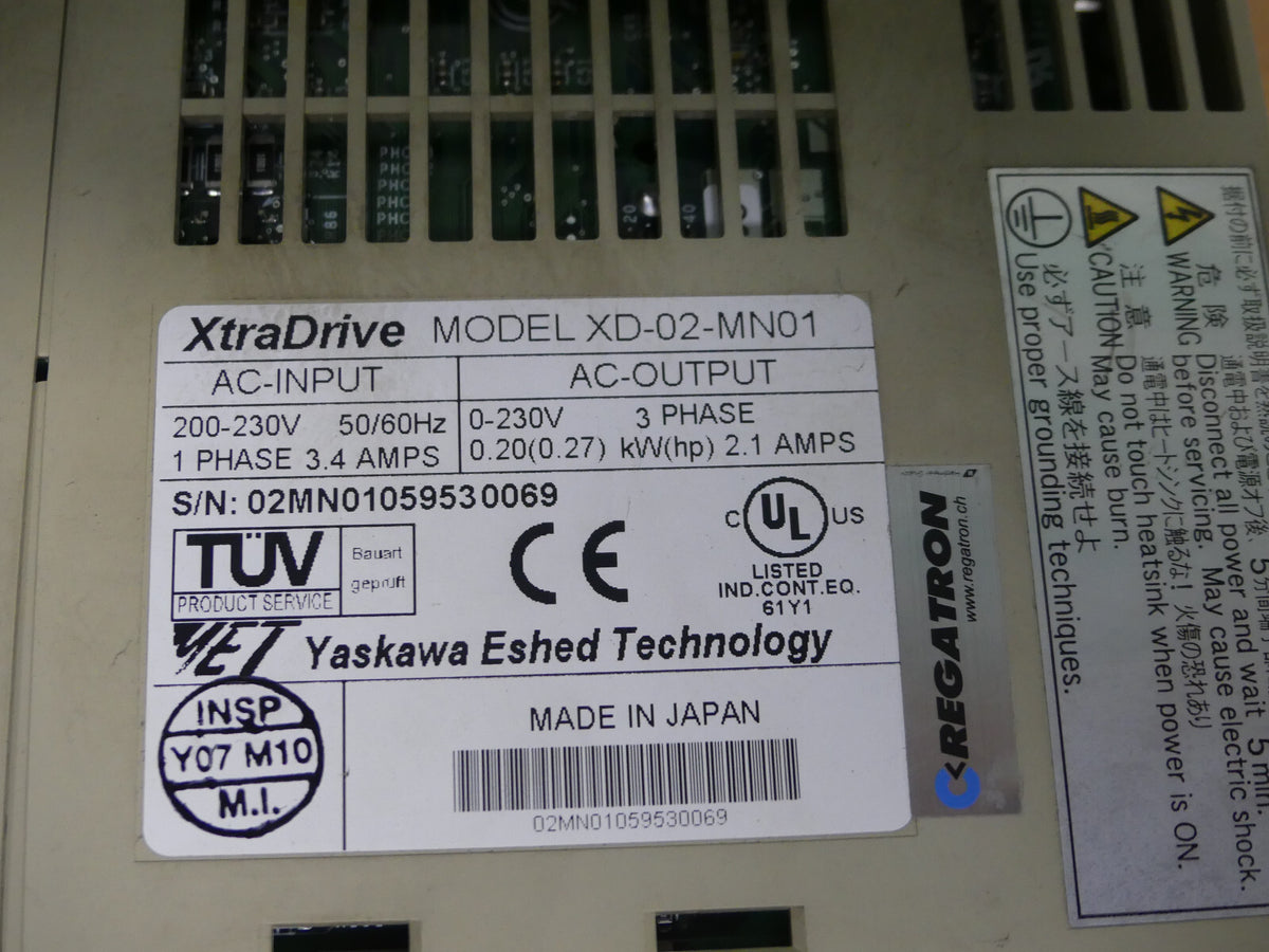 Yaskawa XtraDrive XD-02-MN01