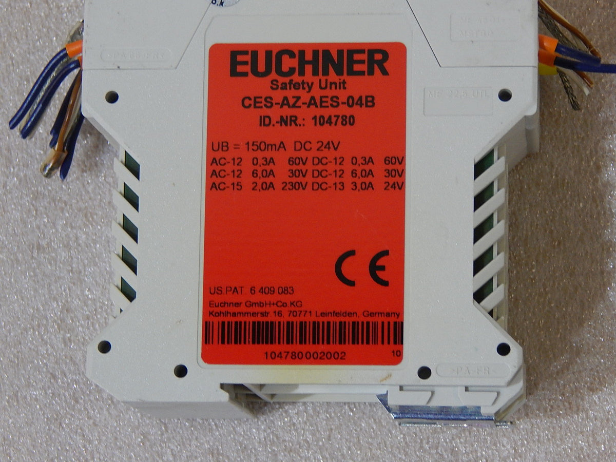 Euchner CES-AZ-AES-04B  used 104780 s.Bitte  Bilder 