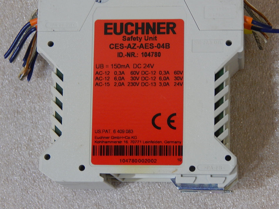 Euchner CES-AZ-AES-04B  used 104780 s.Bitte  Bilder 