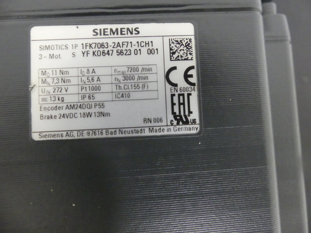 Siemens 1FK7063-2AF71-1CH1 (DEFEKT)