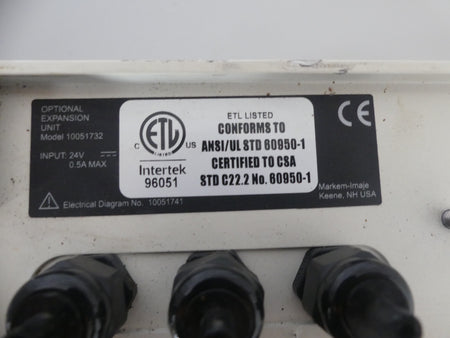 Markem Imaje Optional Expansion Unit Model: 10051732