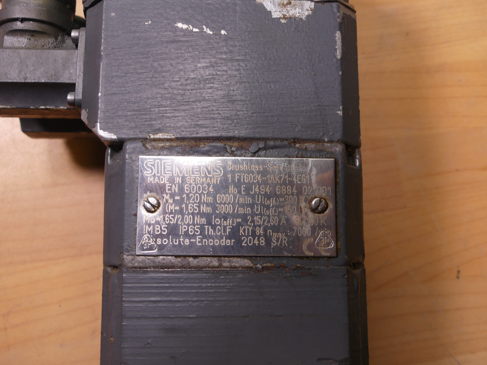 Siemens  1FT6034-1AK71-4EG1 , 1FT6 034-1AK71-4EG1