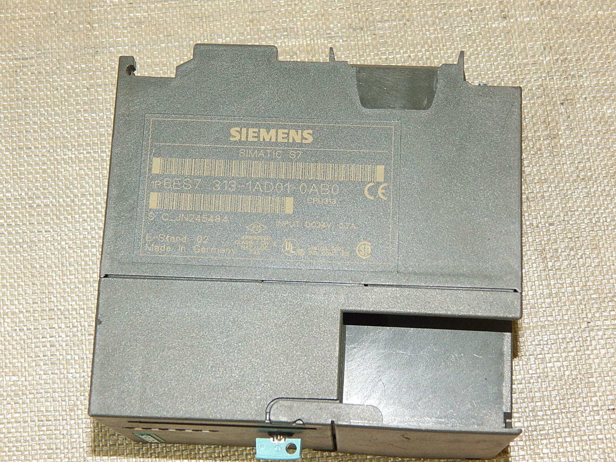 SIEMENS CPU313  6ES7313-1AD01-0AB0  ecke gebrochen  s.Bilder