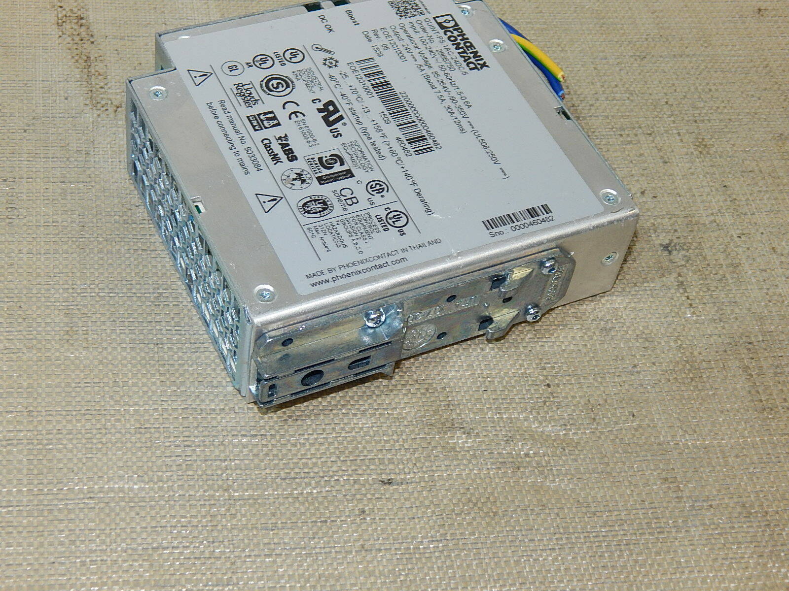 Phoenix Contact 2866750 Quint-PS/1AC/24DC/5 Used