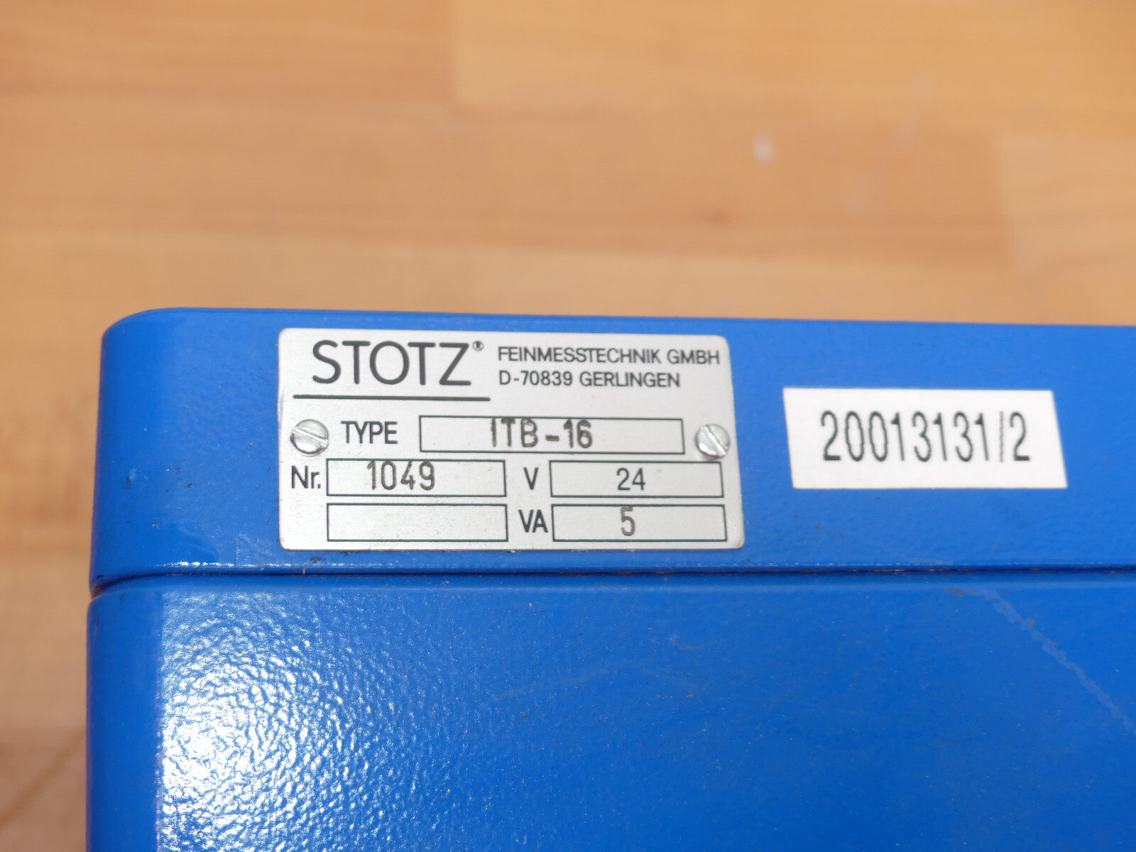 STOTZ ITB-16 der  STOTZ Feinmesstechnik
