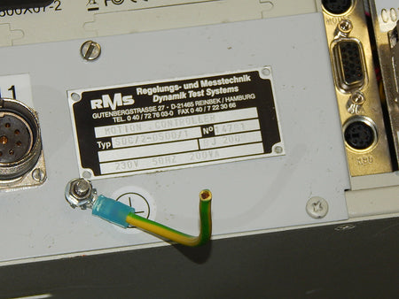 RMS Motion Controller SDC/2-0500/1 230V 50Hz 200VA display leicht gekratz s.Bild