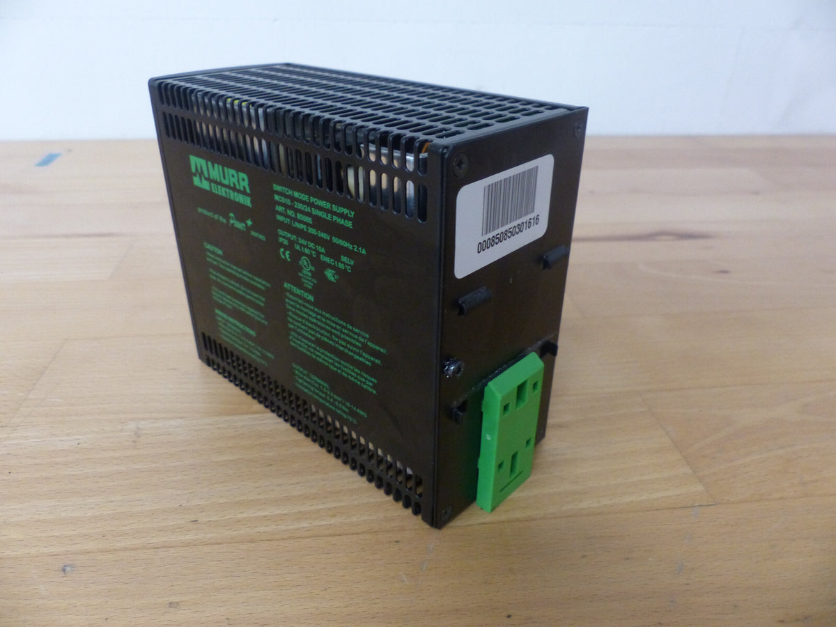 MURR ELEKTRONIK  SWITCH MODE POWER SUPPLY MCS10-230/24 SINGLE PHASE