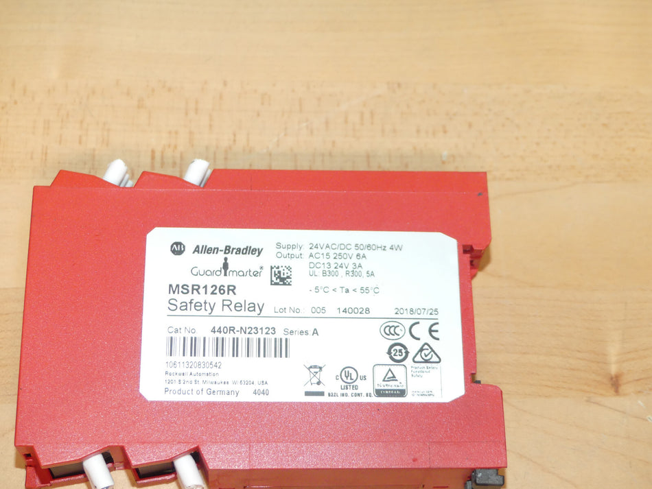 Allen Bradley MSR126R Sicherheitsrelais