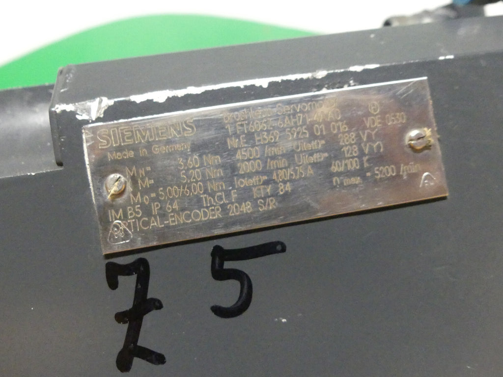 Siemens 1FT6062-6AH71-4AA0