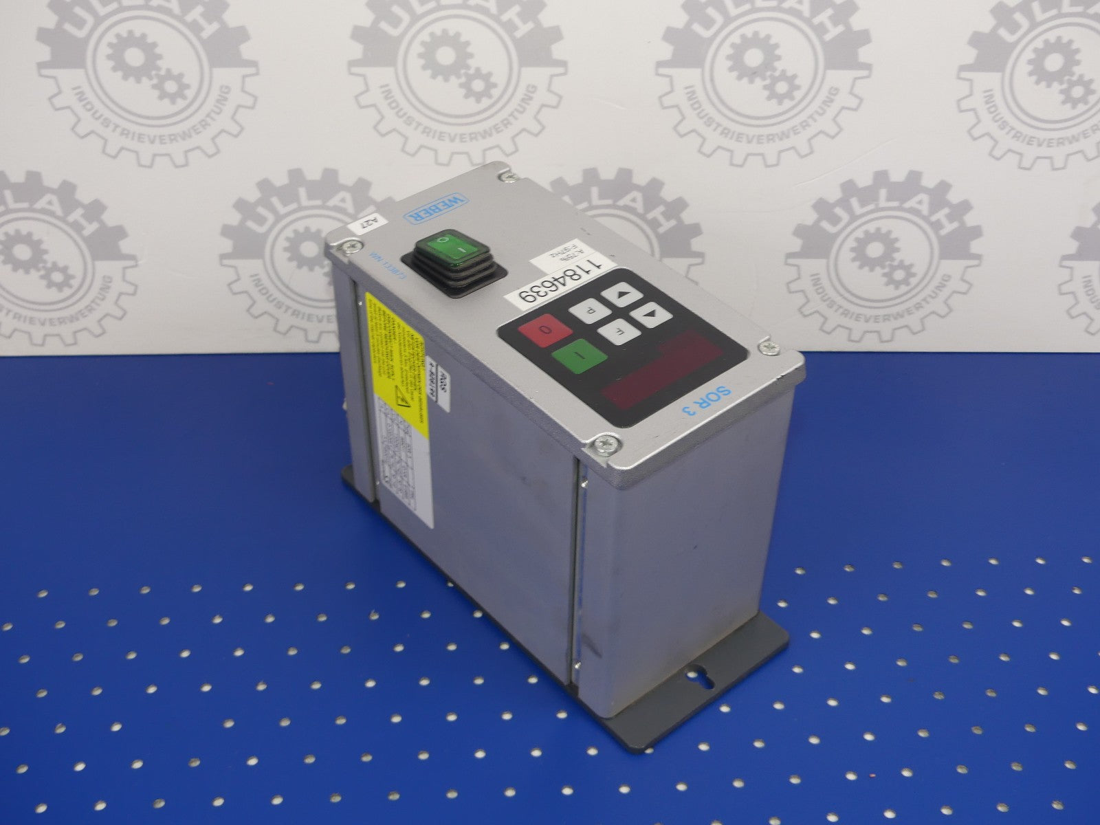 WEBER SOR3 RQS A-828199 FREQUENCY CONTROLLER