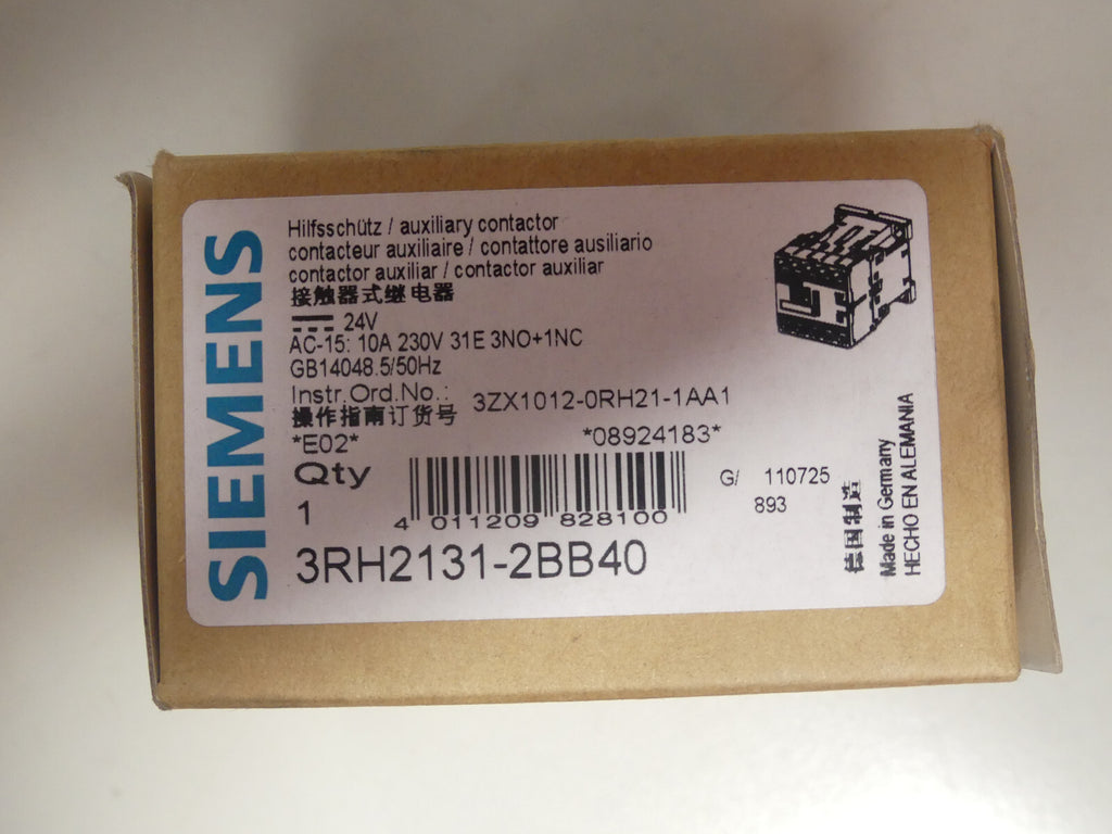 Siemens Sirius Schütz 3RH2131-2BB40    3RH2 131-2BB40