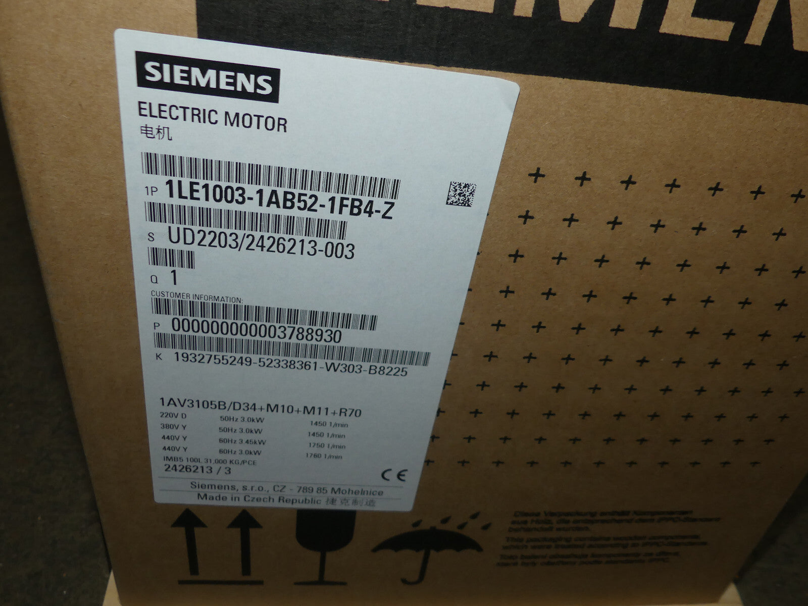 siemens 1LE1003-1AB52-1FB4-Z