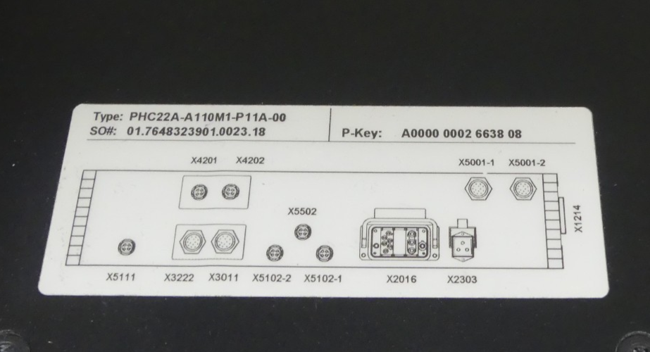 SEW EURODRIVE MOVIPRO PHC22A-A110M1-P11A-00