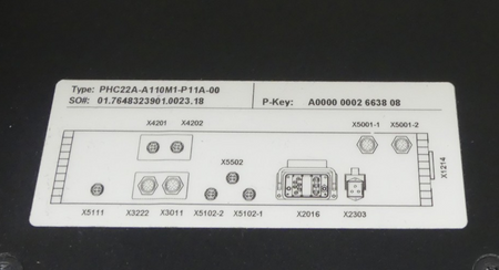 SEW EURODRIVE MOVIPRO PHC22A-A110M1-P11A-00