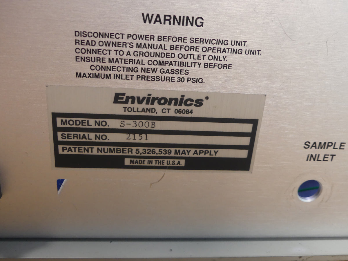 Environics Computerized ozone Analyzer series 300 S-300B used s.Bilder