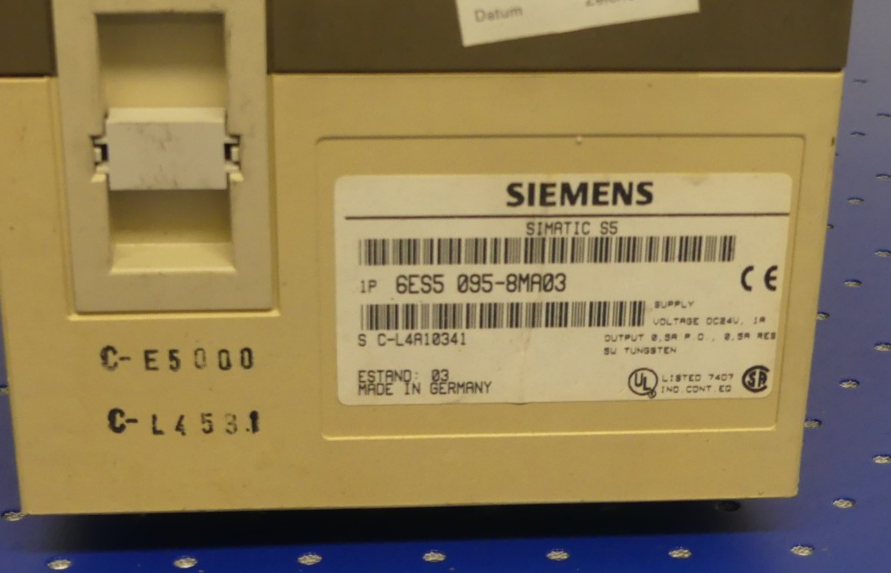 SIEMENS 6ES5 095-8MA03