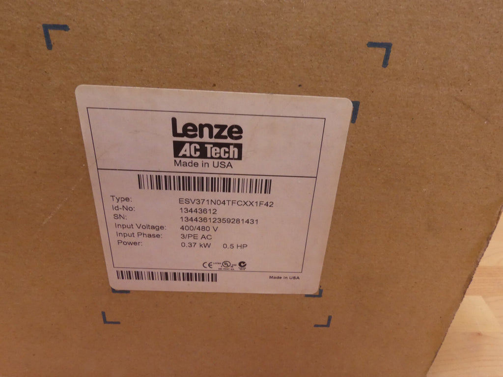 LENZE AC Tech ESV371N04TFCXX1F42