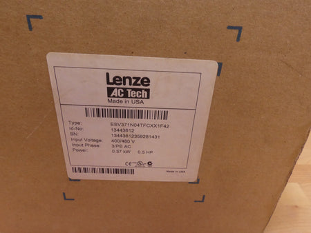 LENZE AC Tech ESV371N04TFCXX1F42