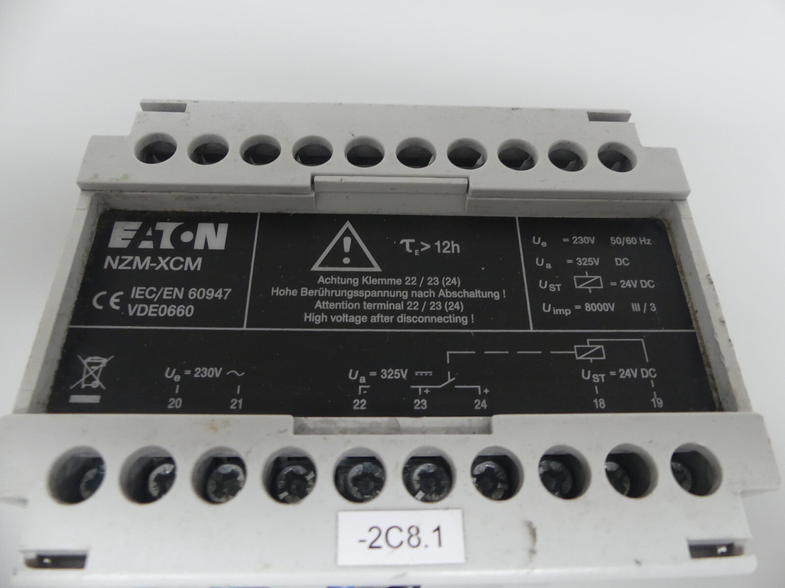 EATON NZM-XCM IEC/EN 60947